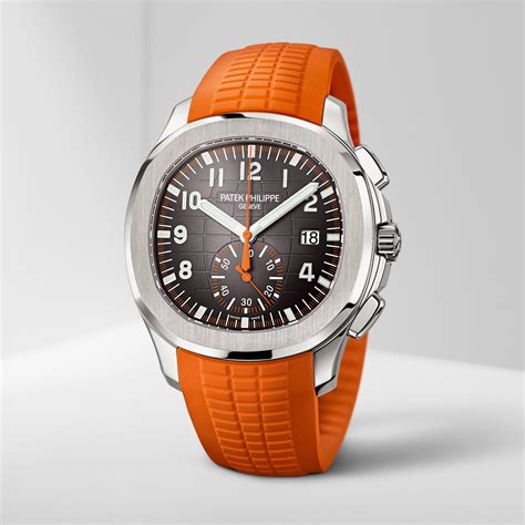 patek philippe aquanaut orange clo e|Patek Philippe aquanaut chronograph.